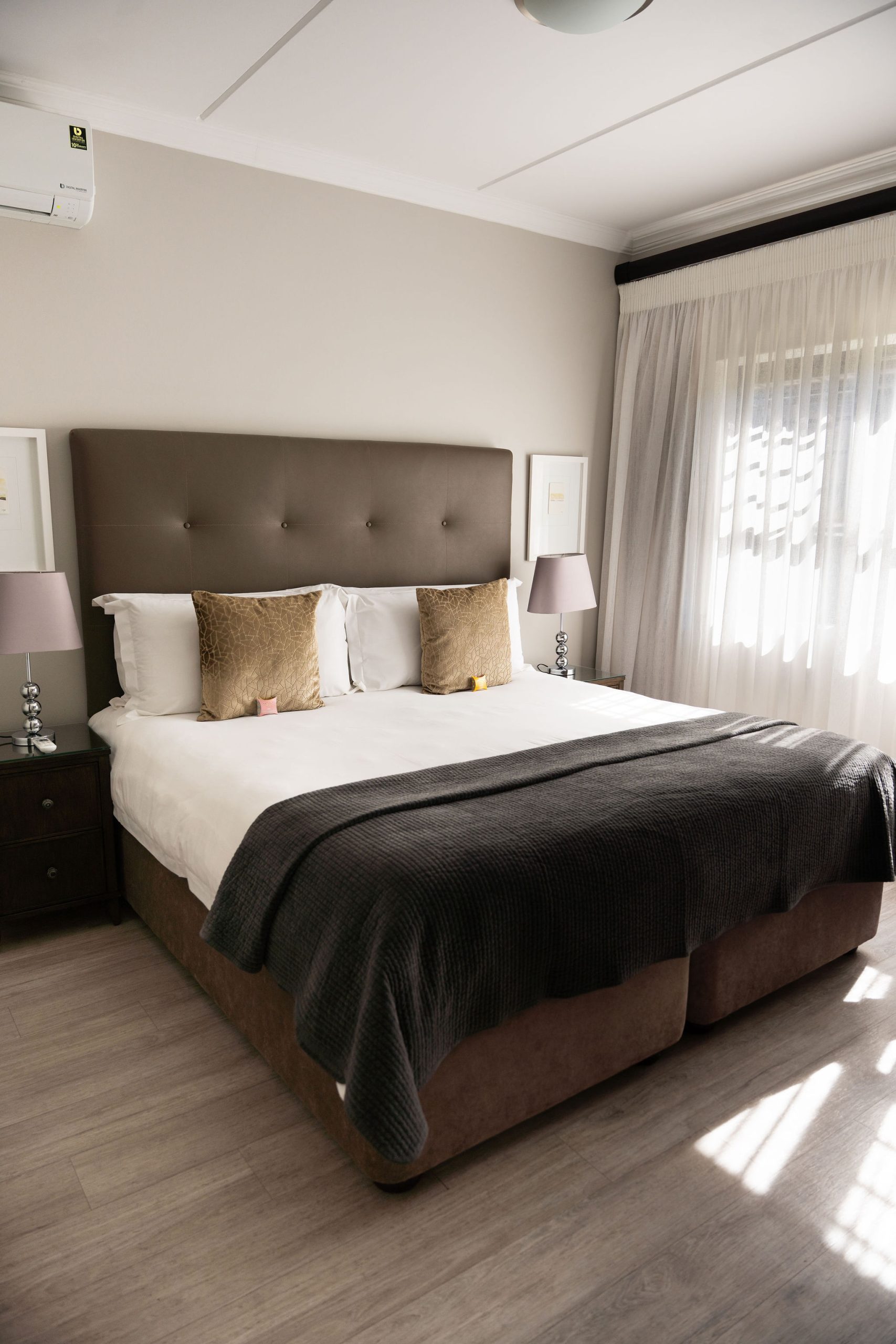 DSC06962 One Bedroom Apartment Bedroom at Kyalami Creek Luxury Apartments